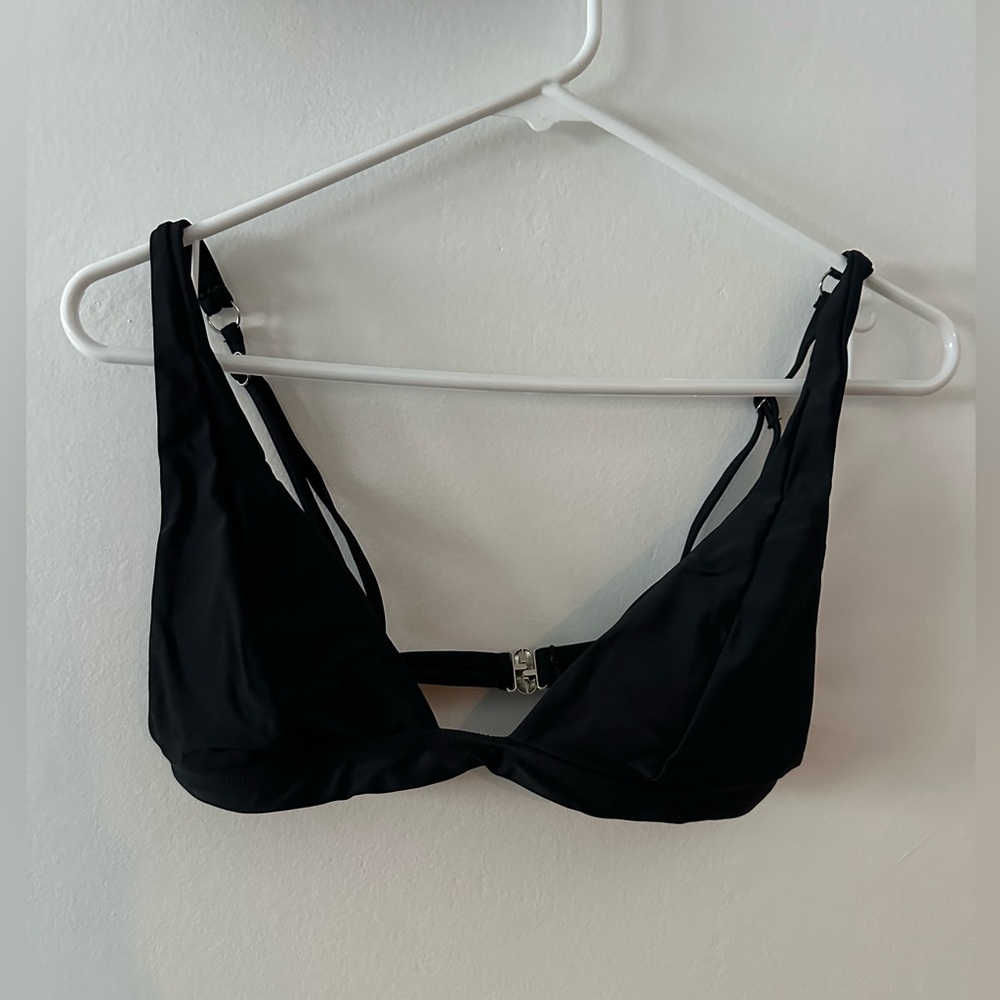 Black SHEIN bathing suit top
